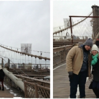 NY - 7° dia (Brooklyn Bridge, Loja Century21, Prédio Friends)