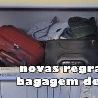 Novas regras para bagagem de mão